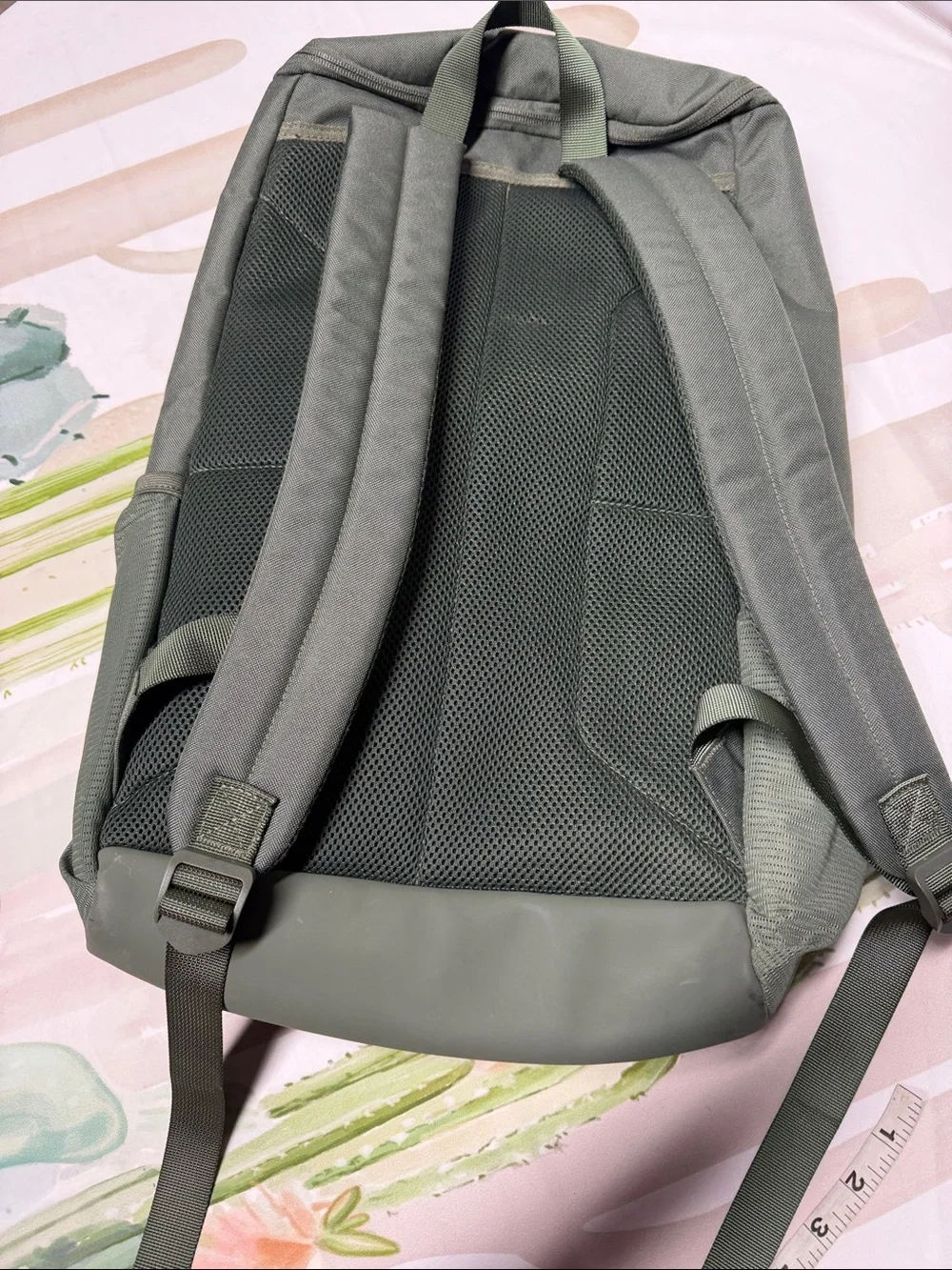 Gymshark shark head Men's Olive Green Performance Backpack w/Logo unisex